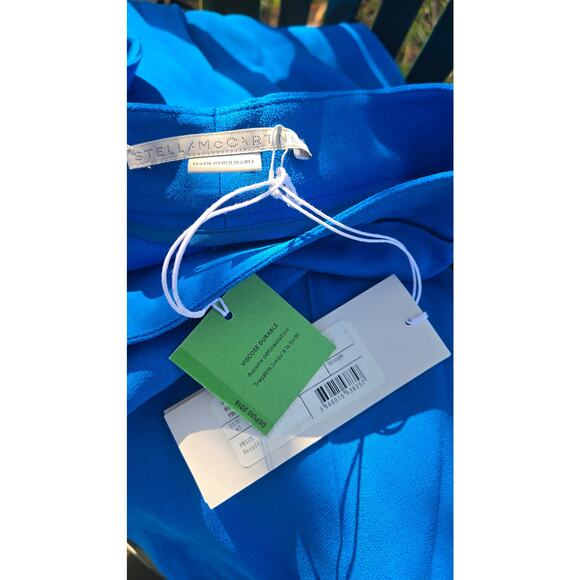 STELLA MC CARTNEY Twill Tailoring Pants NWT Size 42 - Picture 6 of 6